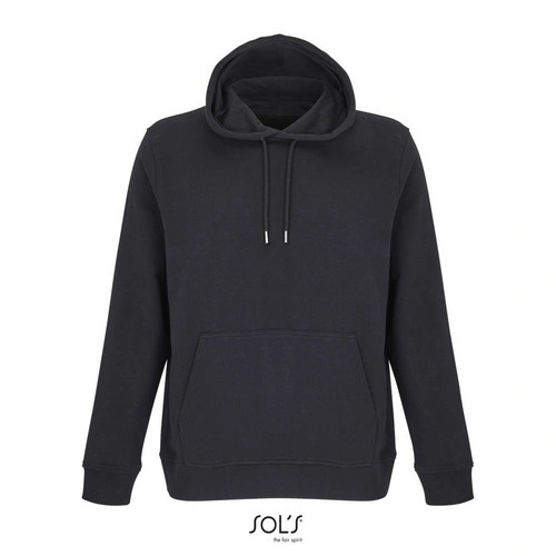 Sudadera unisex con capucha de algodón orgánico y poliéster 280GSM ref S04232