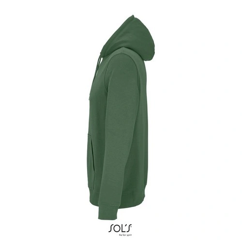 Sudadera unisex con capucha de algodón orgánico y poliéster 280GSM ref S04232
