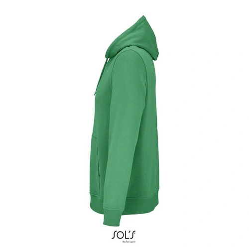 Sudadera unisex con capucha de algodón orgánico y poliéster 280GSM ref S04232