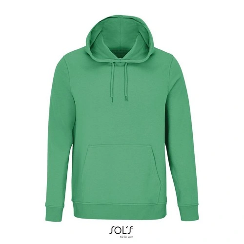 Sudadera unisex con capucha de algodón orgánico y poliéster 280GSM ref S04232
