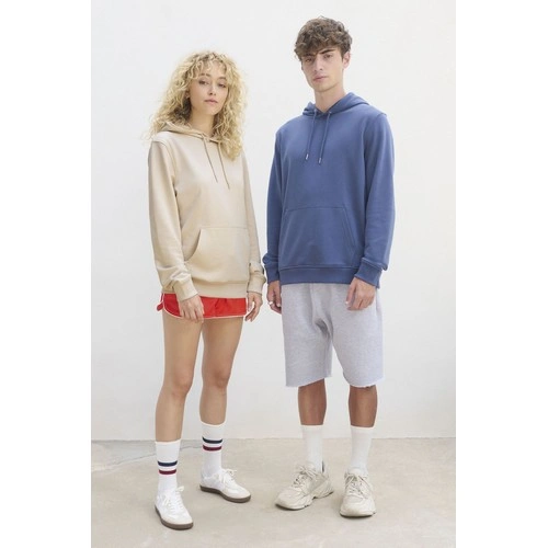 Sudadera unisex con capucha de algodón orgánico y poliéster 280GSM ref S04232