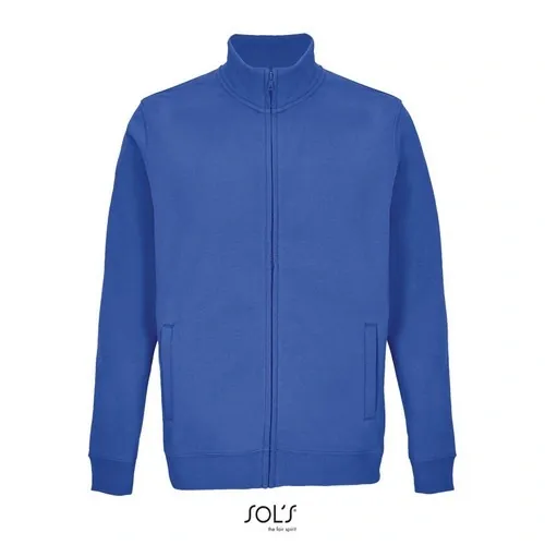 Sudadera unisex con cremallera reciclada 280GSM ref S04240 - Azul Royal