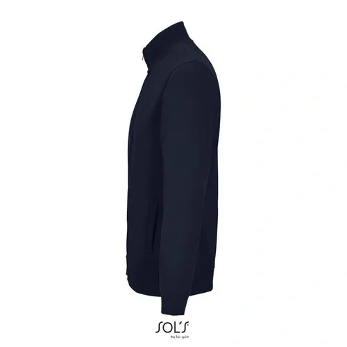 Sudadera unisex con cremallera reciclada 280GSM ref S04240 - French Marino Side