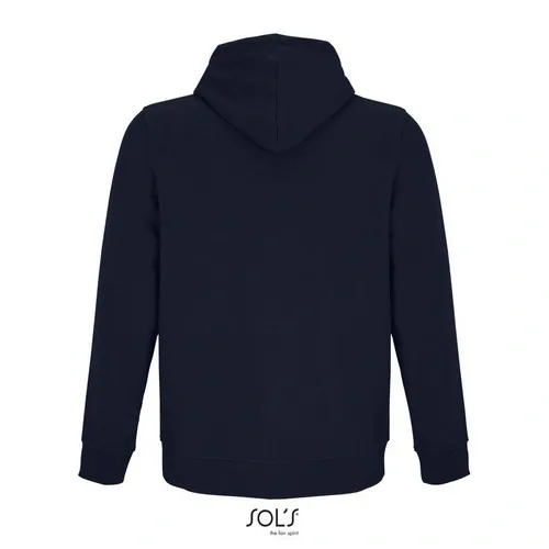 Sudadera unisex con cremallera y capucha orgánica 280GSM ref S04237 - French Marino Back