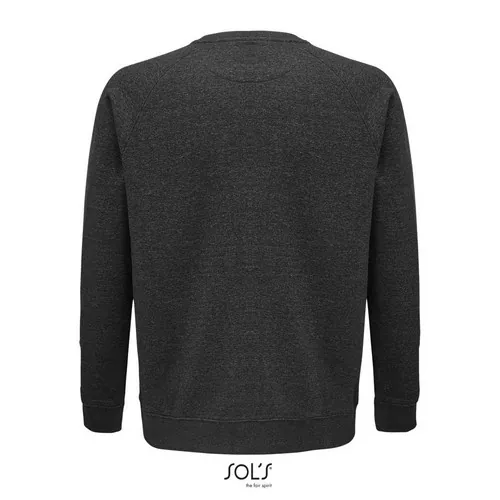 Sudadera unisex de cuello redondo con algodón orgánico 280GSM ref S03567