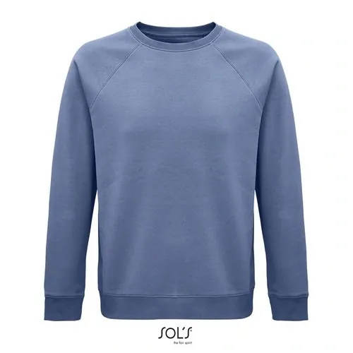 Sudadera unisex de cuello redondo con algodón orgánico 280GSM ref S03567