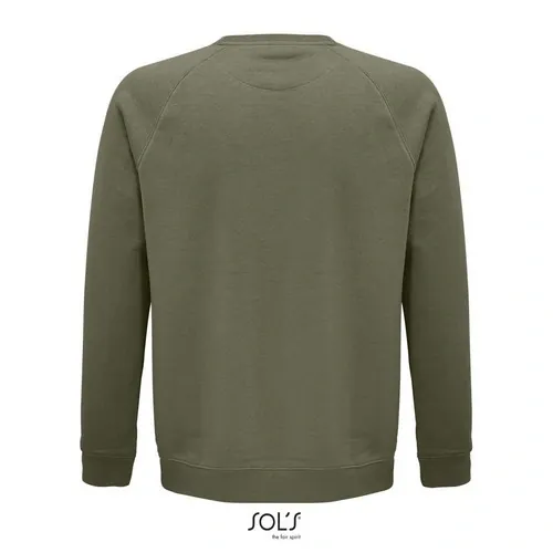 Sudadera unisex de cuello redondo con algodón orgánico 280GSM ref S03567