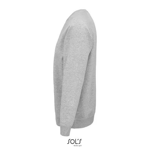 Sudadera unisex de cuello redondo con algodón orgánico 280GSM ref S03567