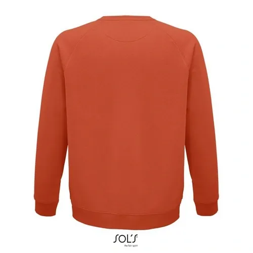 Sudadera unisex de cuello redondo con algodón orgánico 280GSM ref S03567