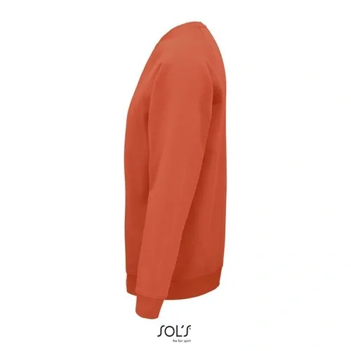 Sudadera unisex de cuello redondo con algodón orgánico 280GSM ref S03567