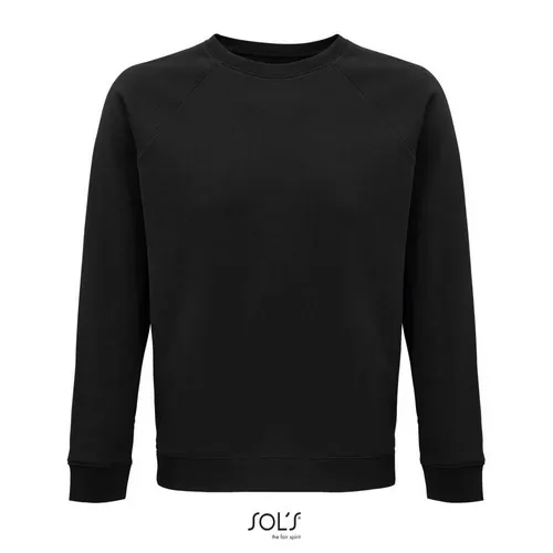 Sudadera unisex de cuello redondo con algodón orgánico 280GSM ref S03567