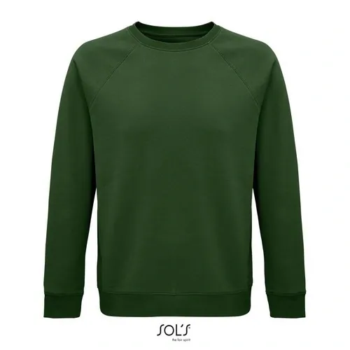 Sudadera unisex de cuello redondo con algodón orgánico 280GSM ref S03567