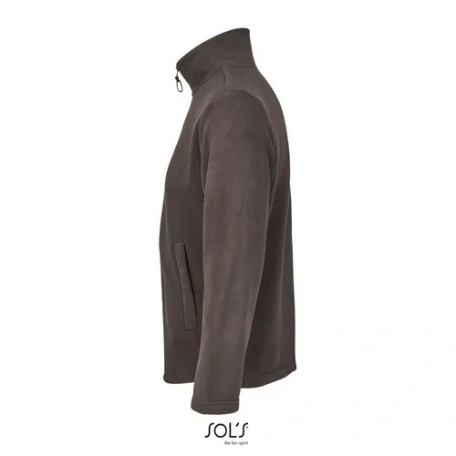 Sudadera unisex Nitro personalizable de poliéster reciclado ref S04759 - Chocolate Oscuro Side