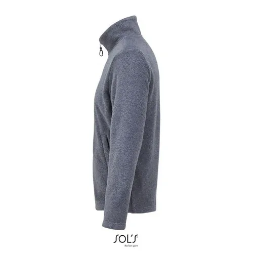 Sudadera unisex Nitro personalizable de poliéster reciclado ref S04759 - Gris Mezcla Side
