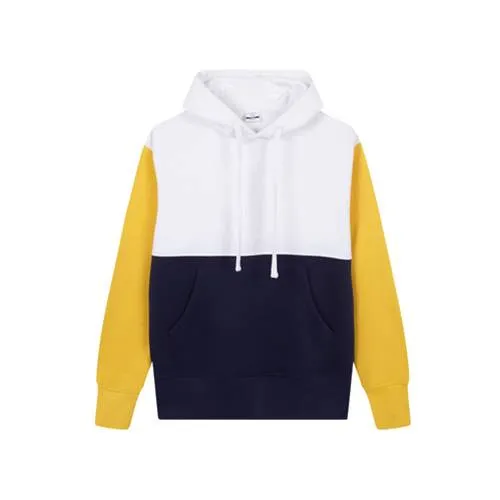 Sudadera unisex tricolor con capucha ajuste perfecto ref 8010