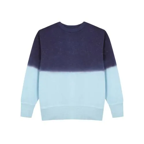 Sudadera unisex bicolor efecto lavado única ref 8013