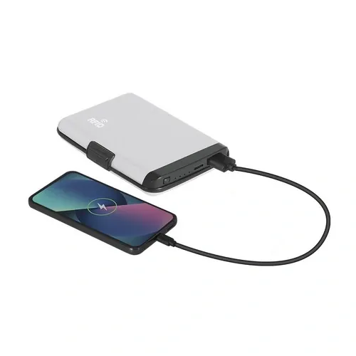Tarjetero Power Bank Chefler personalizable con protección RFID ref 22353