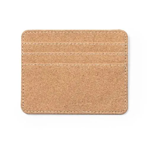 Tarjetero Elegante de Corcho Natural con Protección RFID ref 1916