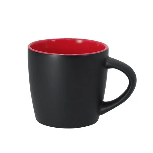 Taza Bibarsi personalizable diseño elegante en cerámica ref 22242 - Rojo