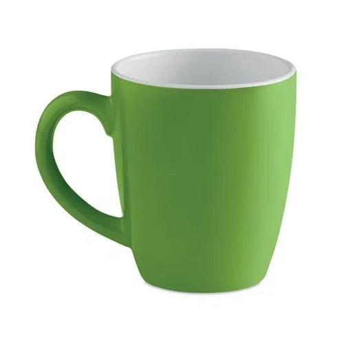 Taza de cerámica de 290 ml en caja de regalo ref MO9242 - Back Verde