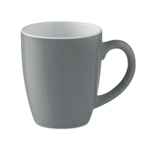Taza de cerámica de 290 ml en caja de regalo ref MO9242 - Gris