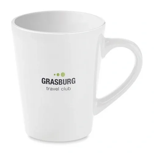 Taza de cerámica apta para lavavajillas ref MO8831 - Printed Blanco