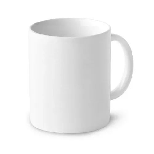 Taza clásica de cerámica 300 ml en caja de regalo ref KC7062 - Blanco