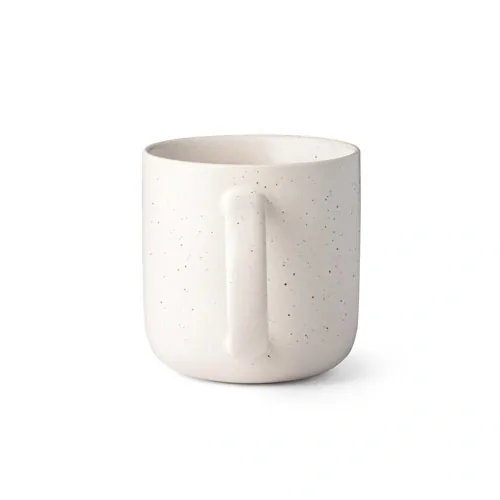 Taza de café rústica de cerámica apta para lavavajillas ref 94281 - Blanco Pastel 02