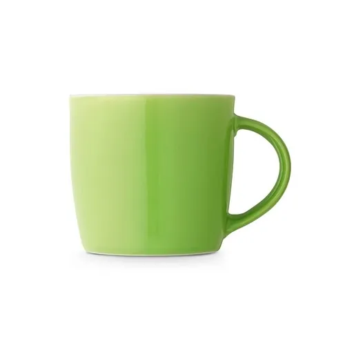 Taza de cerámica apta para lavavajillas ref 93833 - Verde Claro 01