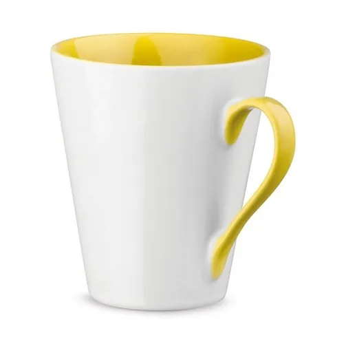Taza de cerámica apta para lavavajillas ref 93837 - Amarillo