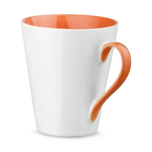 Taza de cerámica apta para lavavajillas ref 93837 - Naranja