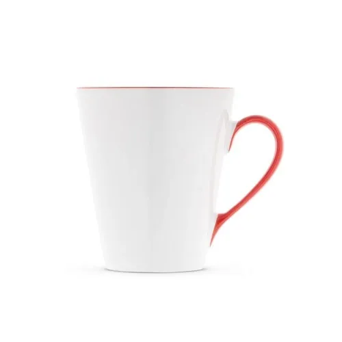 Taza de cerámica apta para lavavajillas ref 93837 - Rojo 01