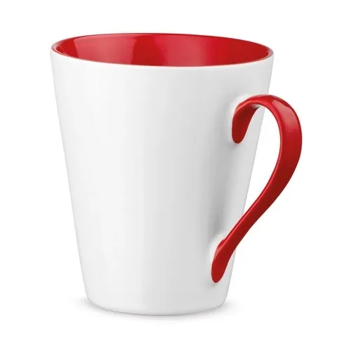 Taza de cerámica apta para lavavajillas ref 93837 - Rojo