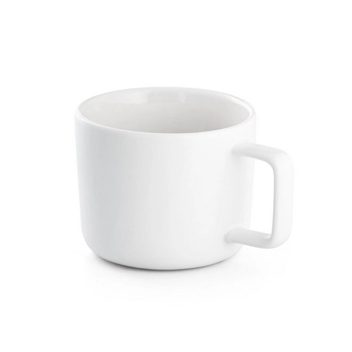 Taza de cerámica con tapa y base de bambú ref 94251