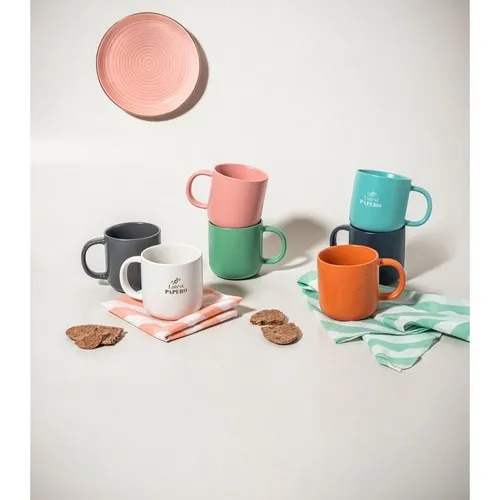 Taza de cerámica mate apta para lavavajillas ref 94244 - Principal