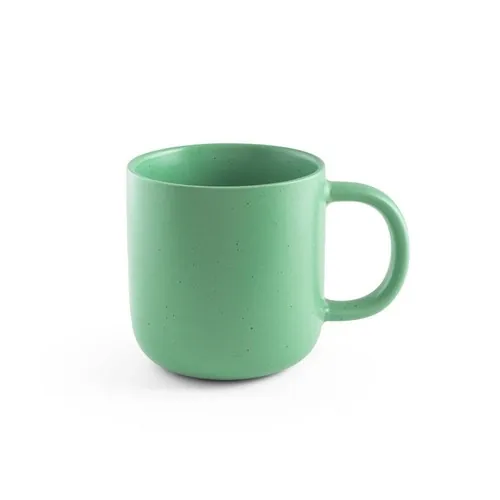 Taza de cerámica mate apta para lavavajillas ref 94244 - Verde Claro 01