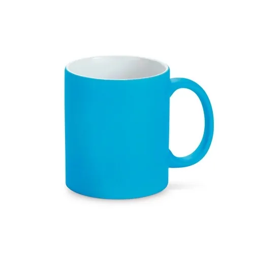 Taza de cerámica neón mate en caja de regalo ref 93886 - Azul Claro