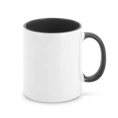 Taza de cerámica para sublimación apta para lavavajillas ref 93897 - Negro