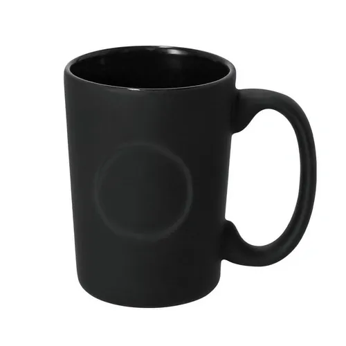 Taza de cerámica personalizable con acabado brillante ref 22257 - Negro