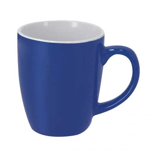 Taza de cerámica personalizable de 350 ml brillante ref 22160 - Azul