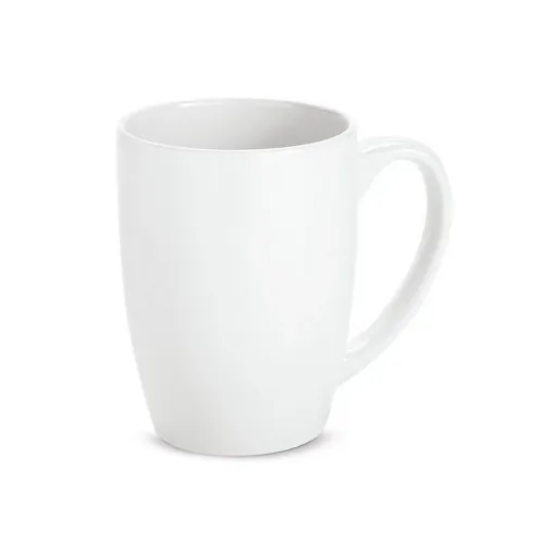 Taza de porcelana apta para lavavajillas ref 93888 - Blanco