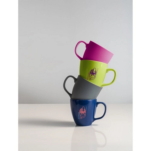 Taza de porcelana hidroglaseada brillante 450 mL ref 94044