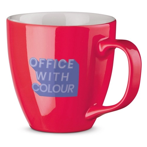 Taza de porcelana hidroglaseada brillante 450 mL ref 94044