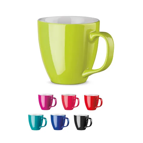 Taza de porcelana hidroglaseada brillante 450 mL ref 94044