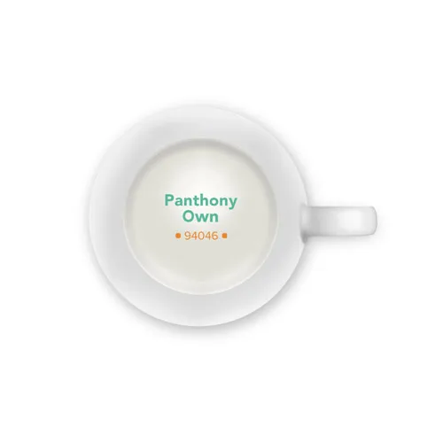 Taza de porcelana personalizable en Hydroglaze ref 94046