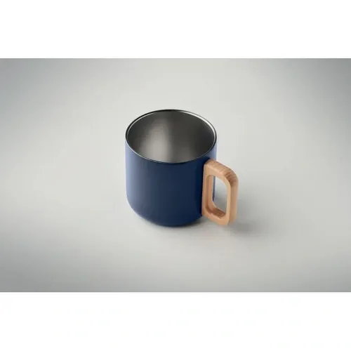 Taza de doble pared de acero inoxidable reciclado ref MO2325 - Item Detail Picture French Marino