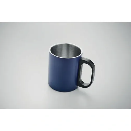 Taza de acero inoxidable doble pared con asa ergonómica ref MO6600 - Side French Marino