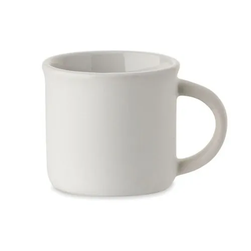Taza espresso cerámica 40 ml ideal para café intenso ref MO2610 - Blanco