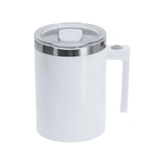 Taza mezcladora Waker 400ml con agitador eléctrico ref 22420 - Blanco