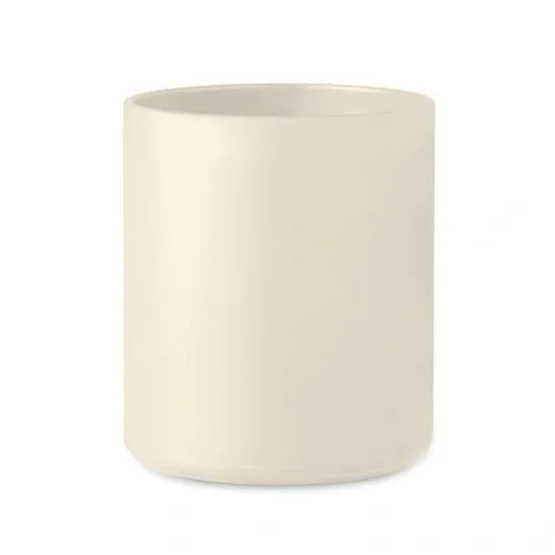 Taza reutilizable de PP con capacidad de 300 ml ref MO6256 - Beig Back